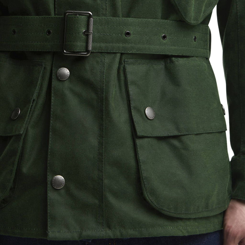 Barbour International Original Wax Jacket - Racing Green