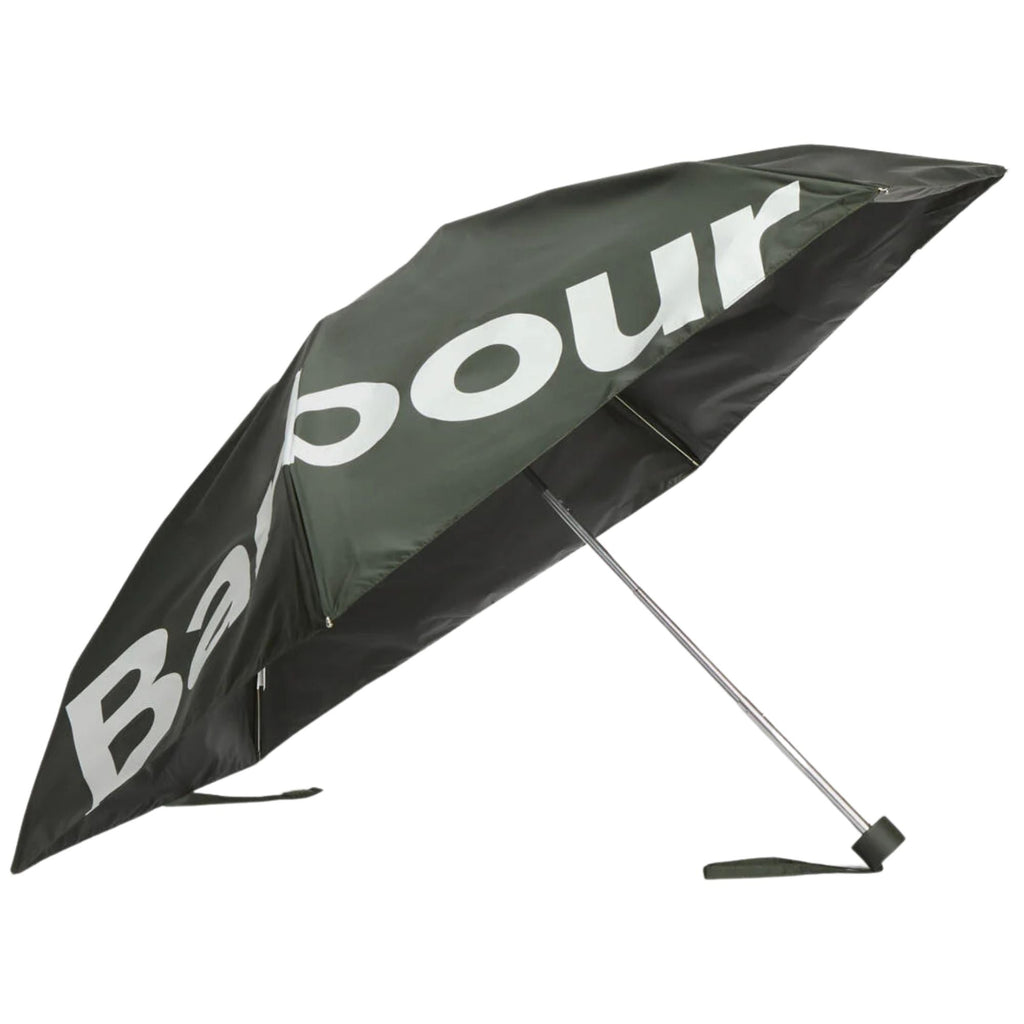 Barbour Logo Mini Umbrella - Green