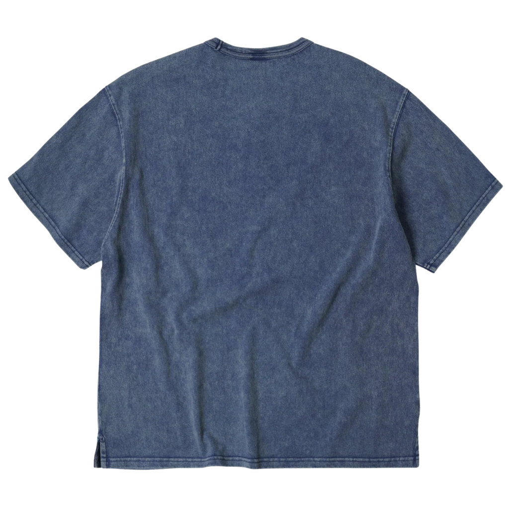 FrizmWORKS OG Vintage Dyeing Half T-Shirt - Washed Navy