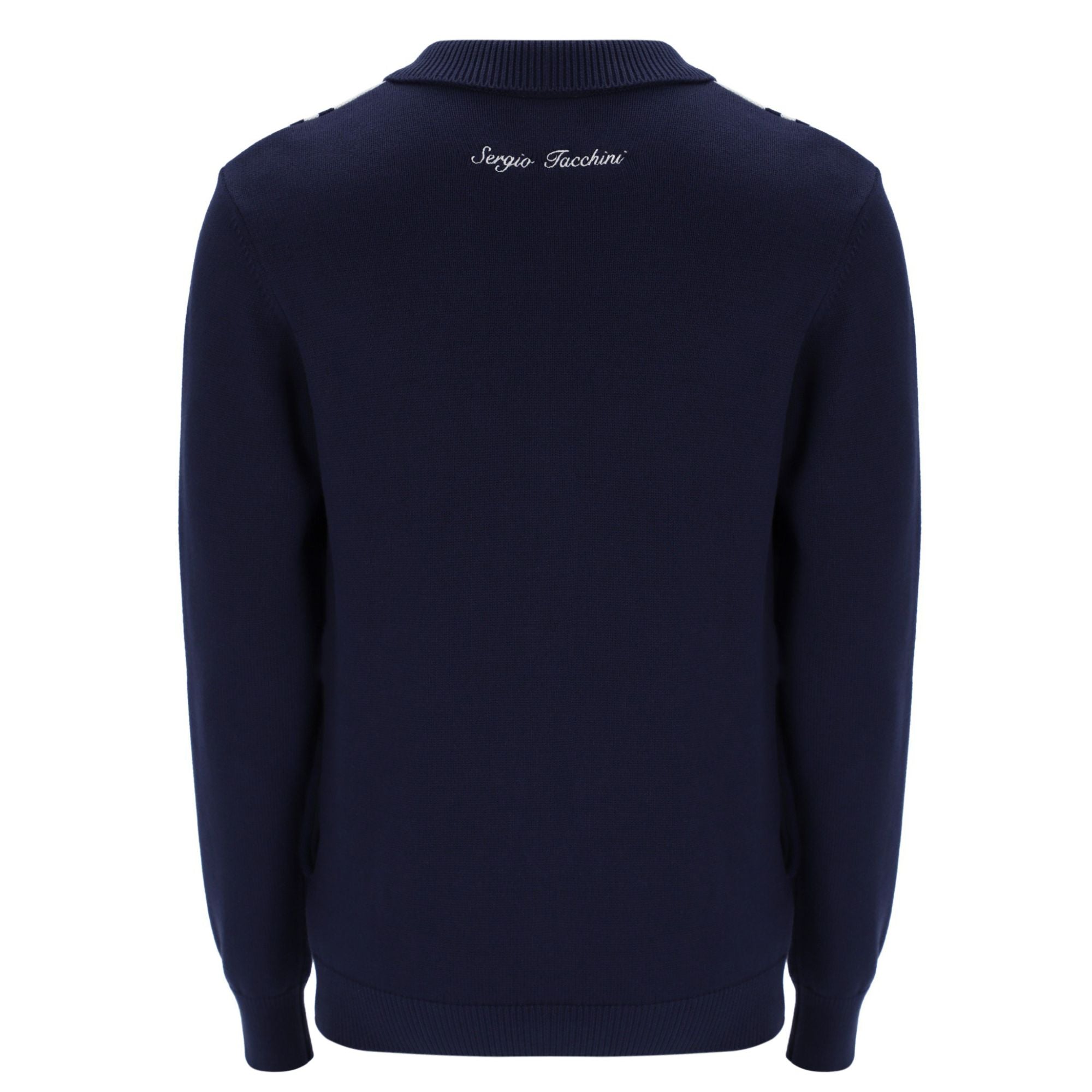 Sergio Tacchini Cipri Knit Cardigan - Maritime