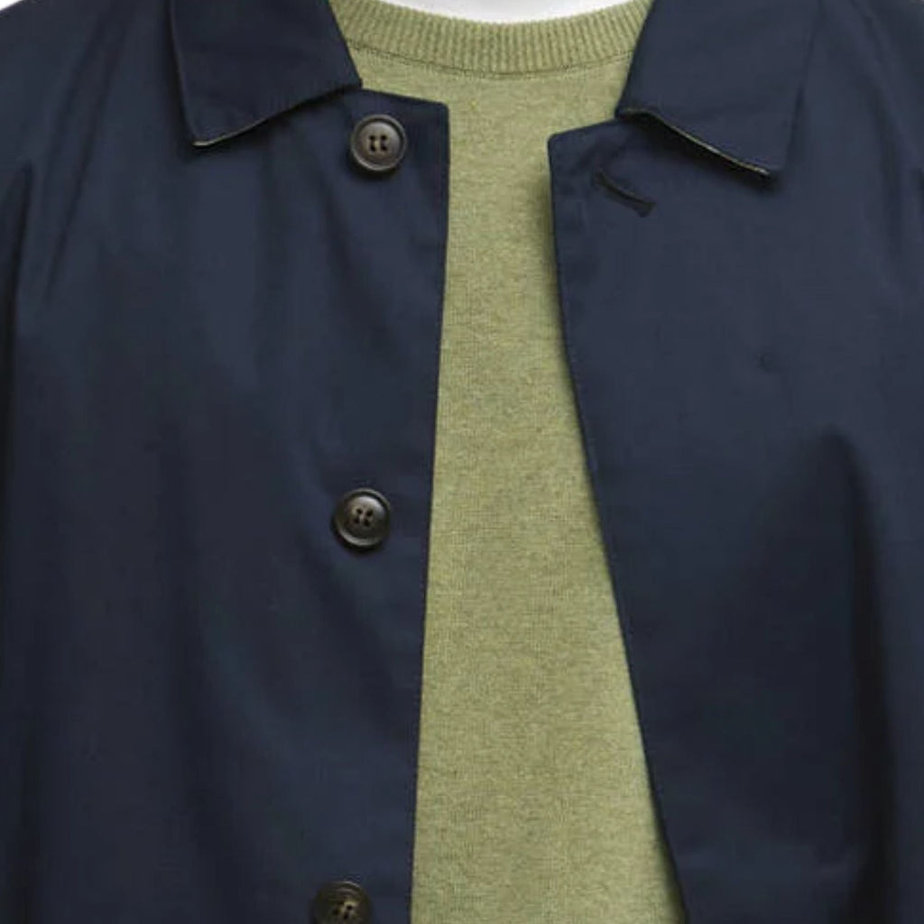 Rokig Lightweight Mac Jacket - Navy
