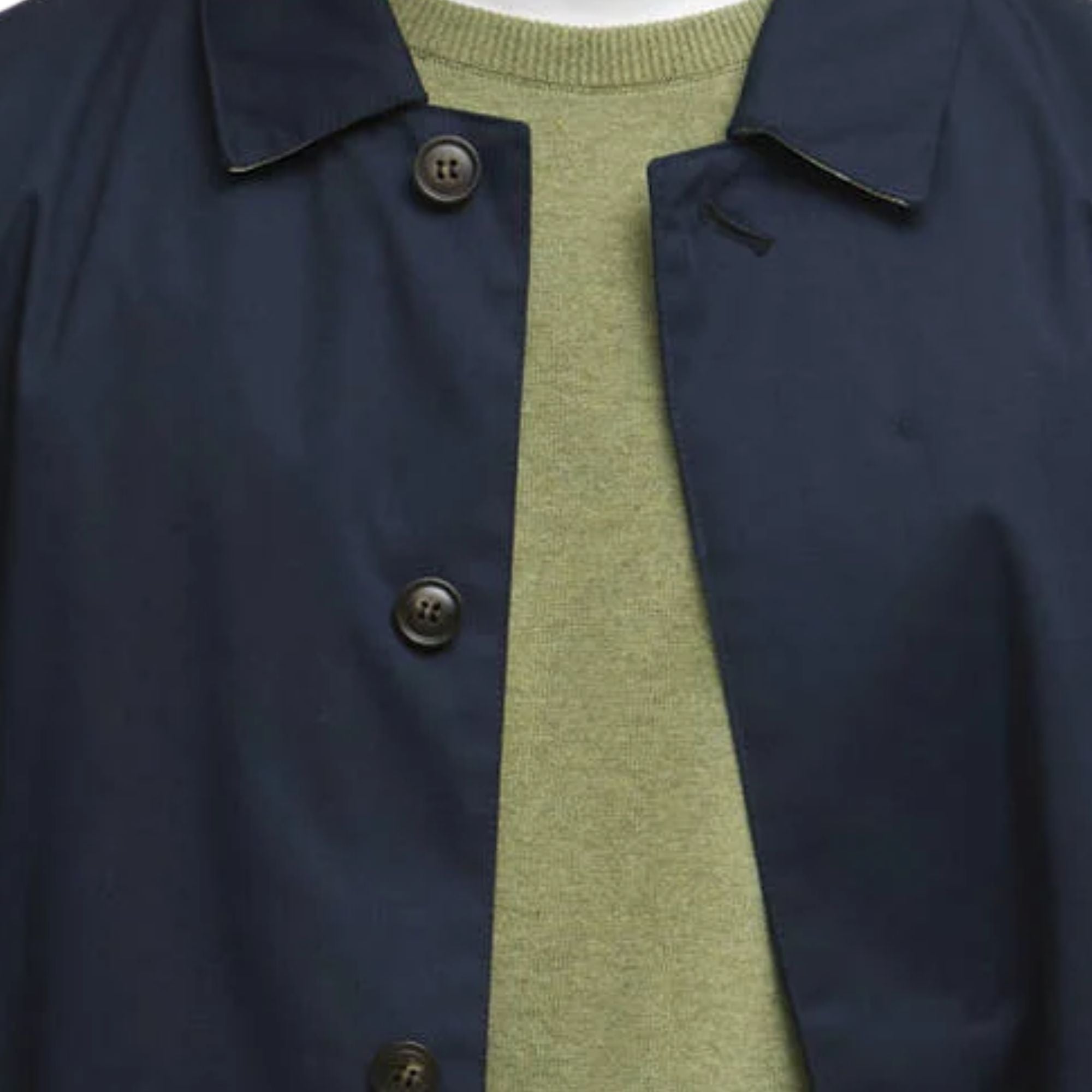 Rokig Lightweight Mac Jacket - Navy