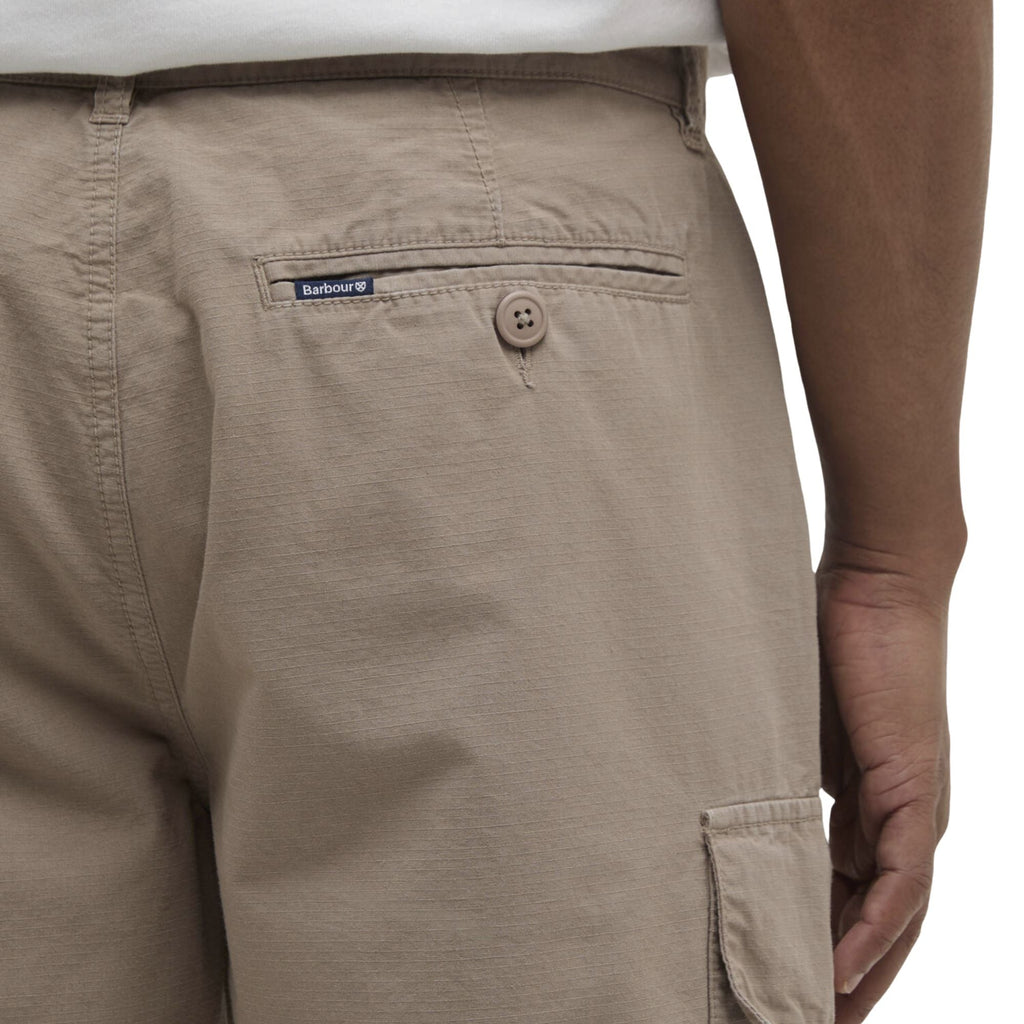 Barbour Ripstop Cargo Shorts - Concrete