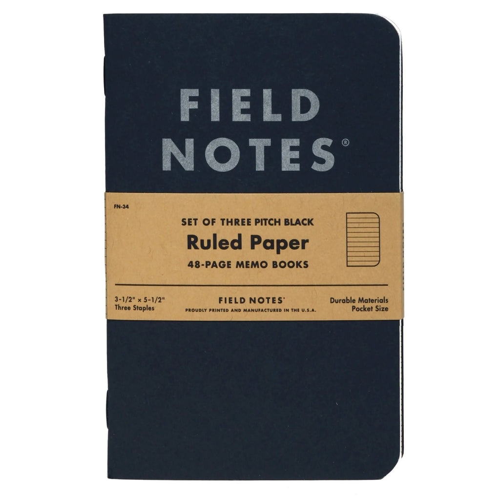 Field Notes 3 Pack original Kraft - Ruled