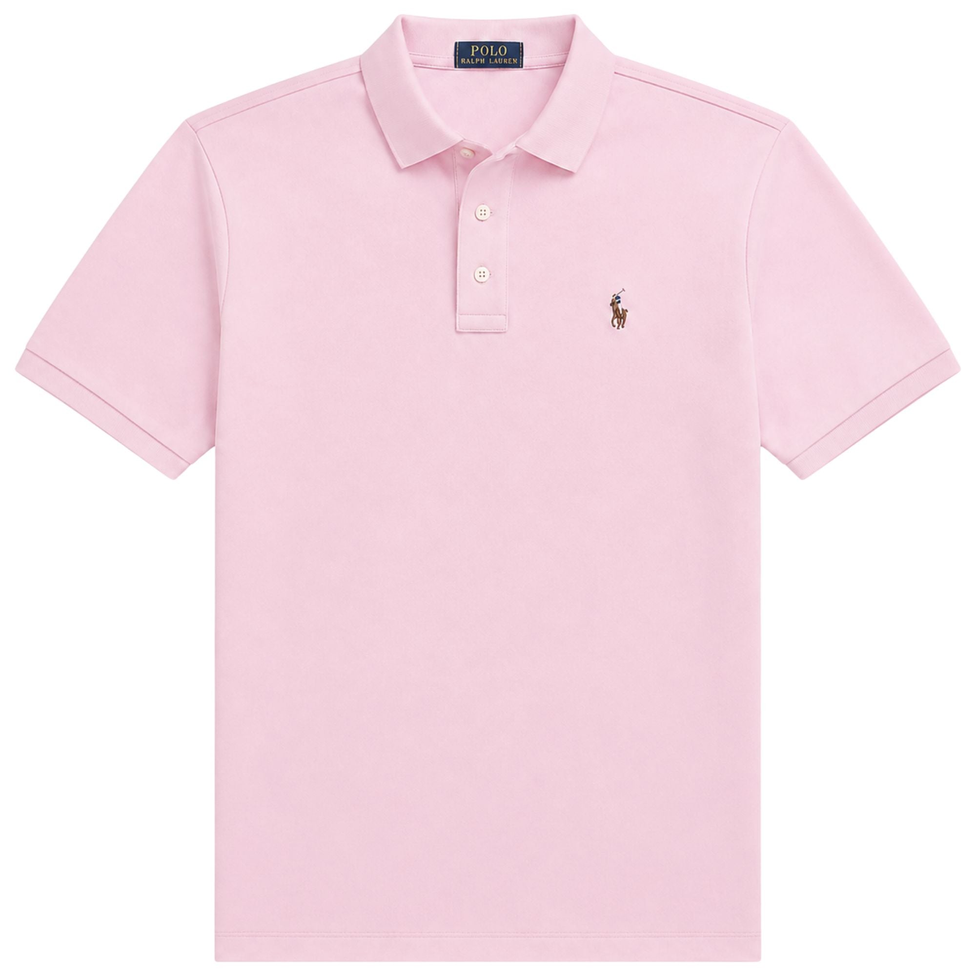 Polo Ralph Lauren Slim Fit Short Sleeve Polo Shirt - Pink