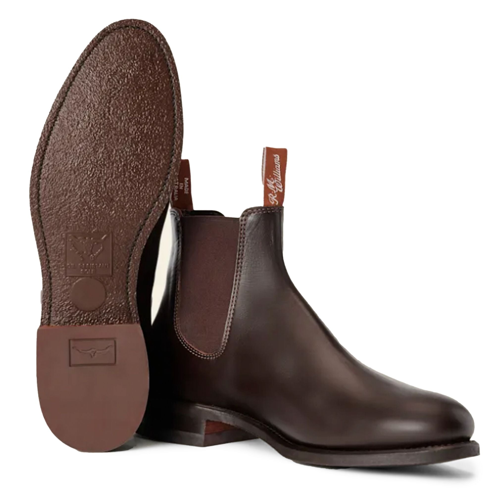 R.M. Williams Comfort Turnout Boots - Chestnut