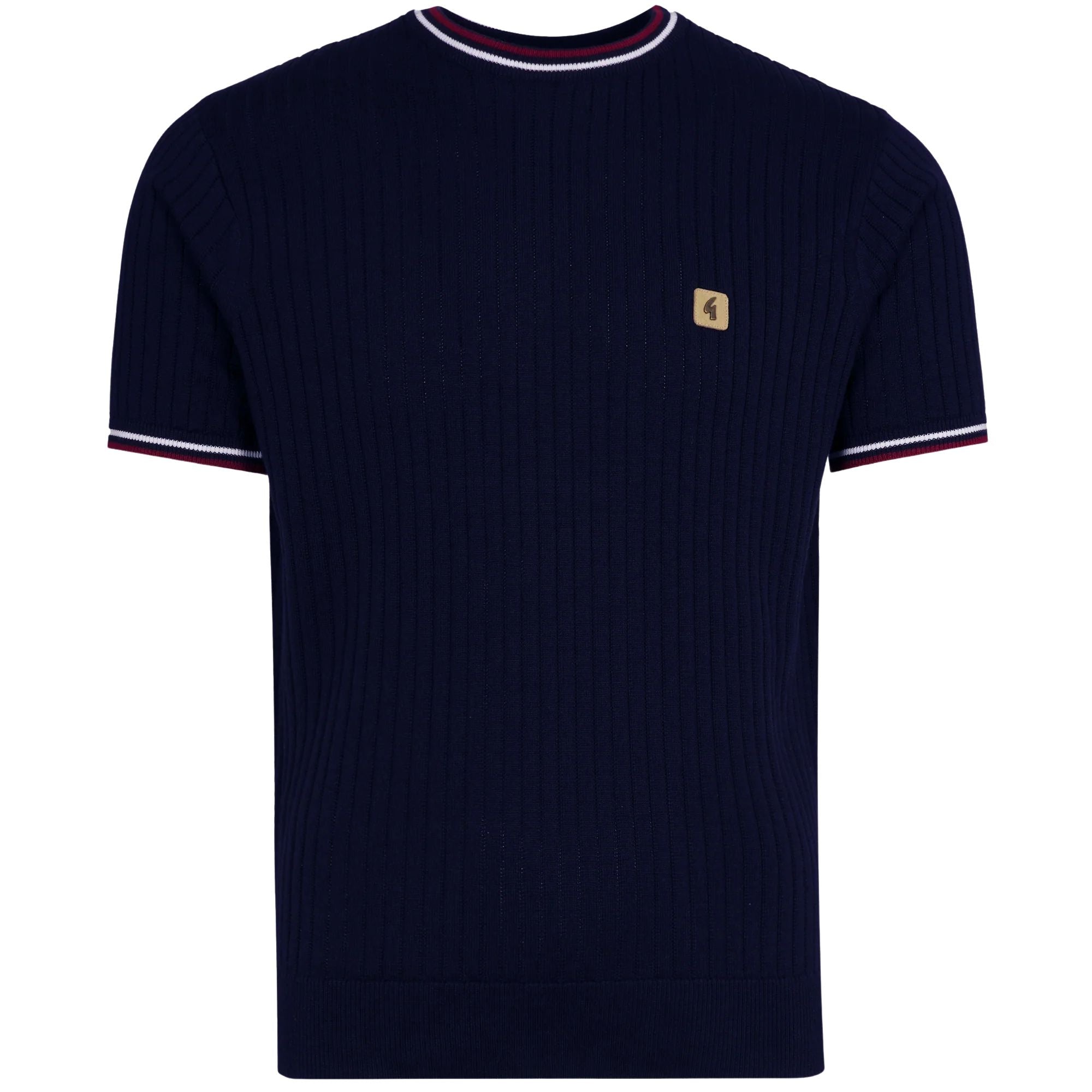 Santino Knit T-Shirt - Navy