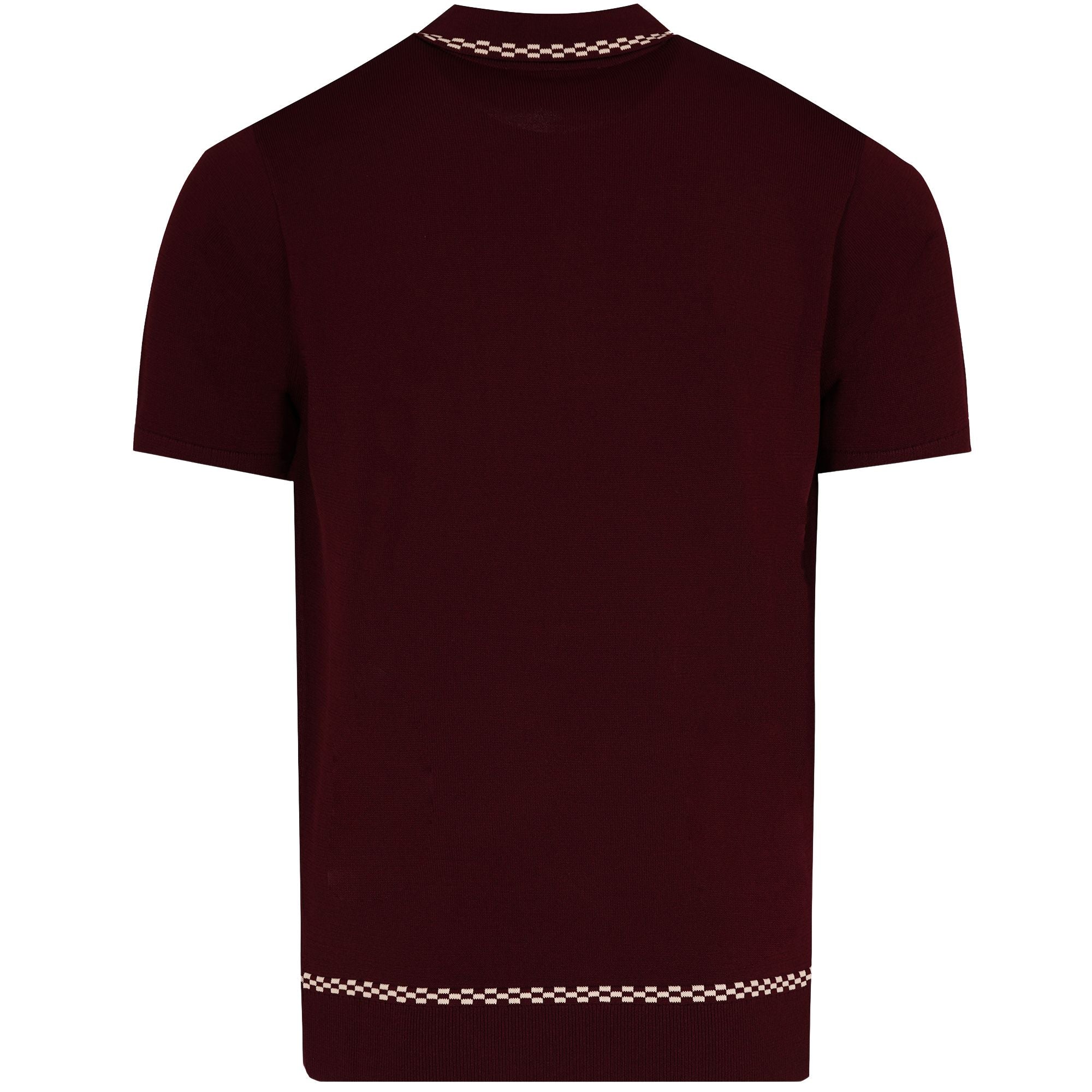 Gabicci Vintage x Stuarts Routledge Polo - Burgundy