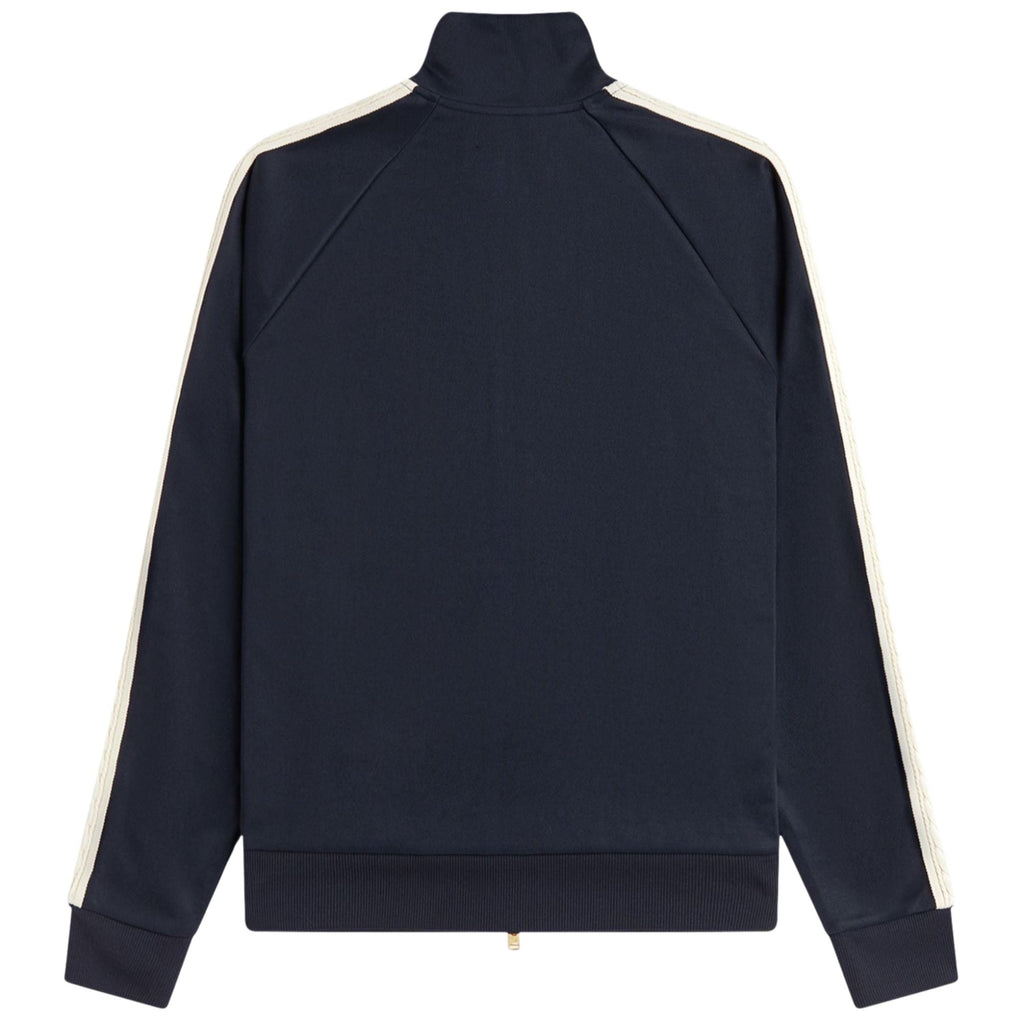 Fred Perry Cable Taped Track Jacket - Navy