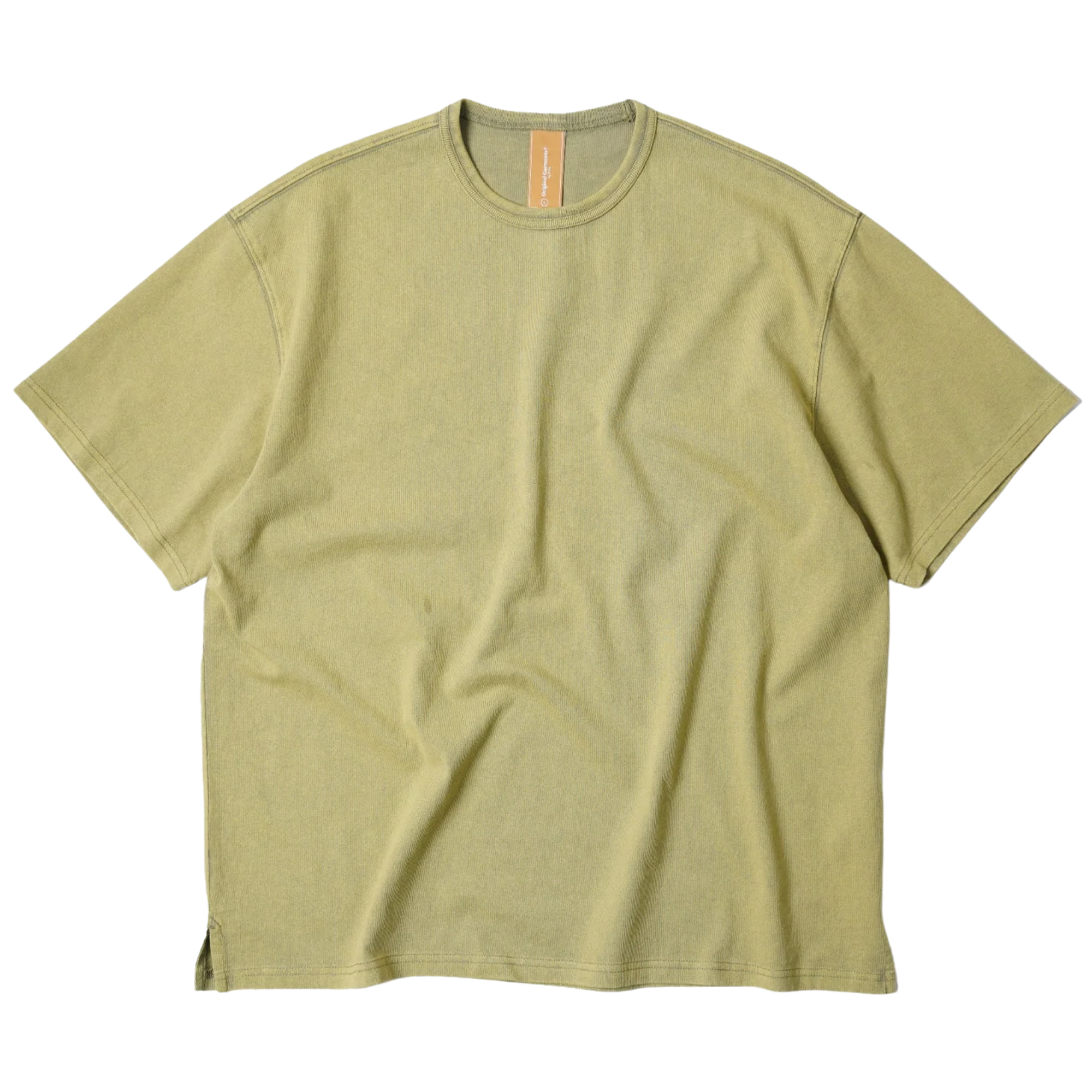 FrizmWORKS OG Vintage Dyeing Half T-Shirt - Mustard
